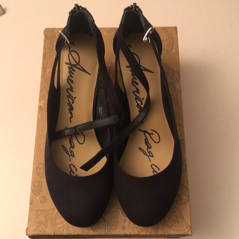 Navy Wedges